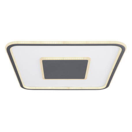 Stropné svietidlo, kov biely,kov grafit,akryl opál biely,zmena farby svetla cez nástenný vypínač,pam 3