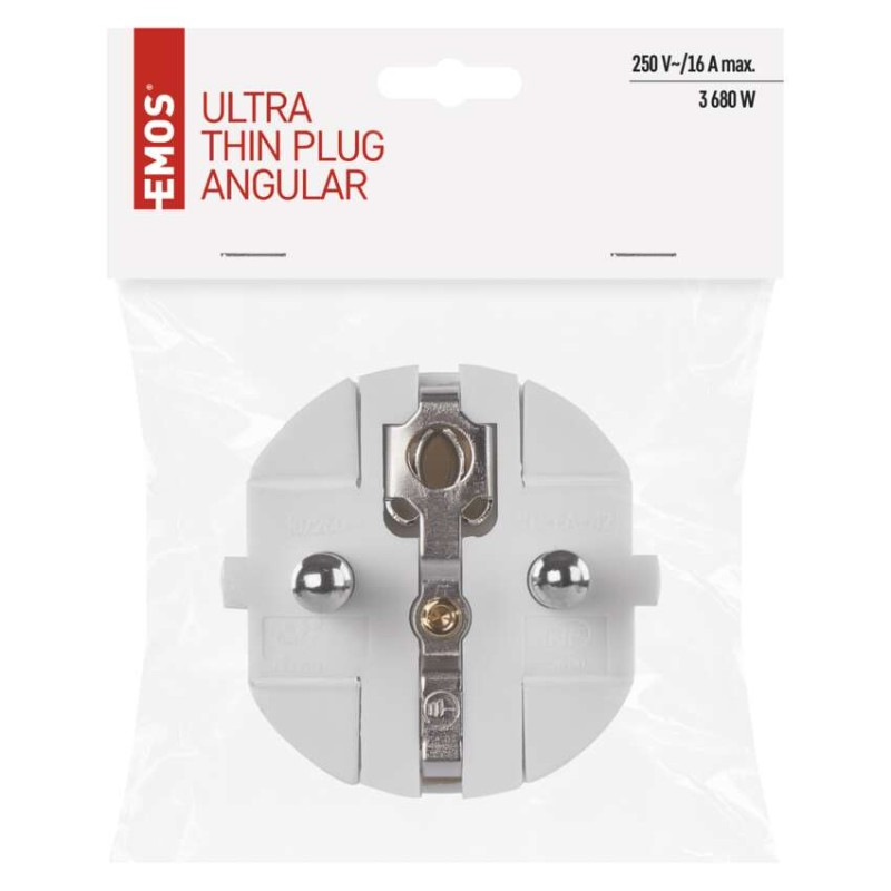 Vidlica priama pre predlžovací kábel, biela 4