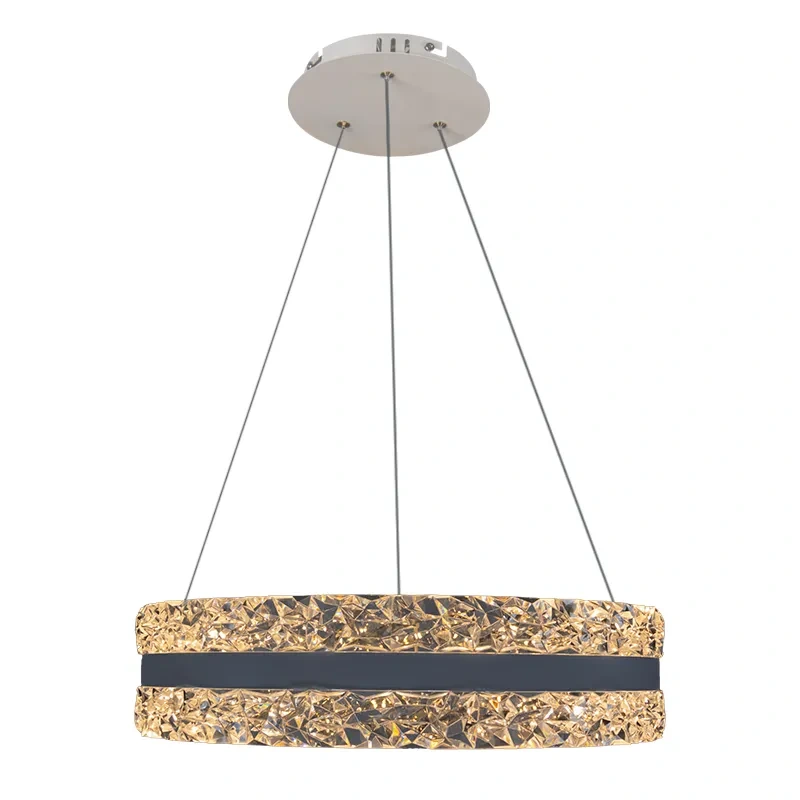 LED luxusné závesné krištáľové svietidlo s diaľkovým ovládačom 80W - TA2303/W 8