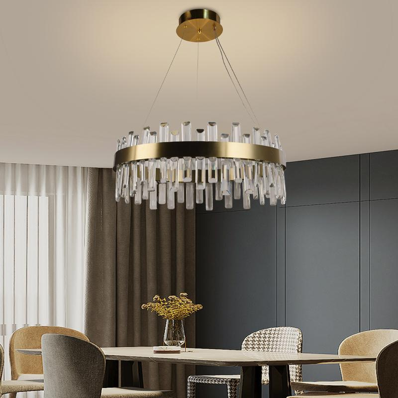 LED krištáľový luster + diaľkový ovládač 80W - J6342/C 6