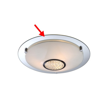 Náhradné sklo pre 48339-3, zrkadlové