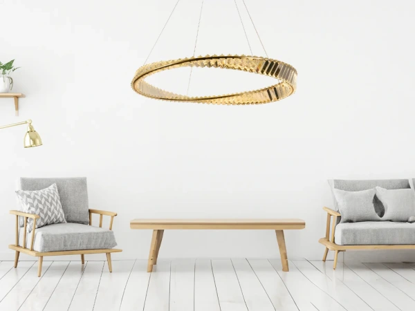 LED krištáľový luster + diaľkový ovládač 50W - J6350/GCH 7