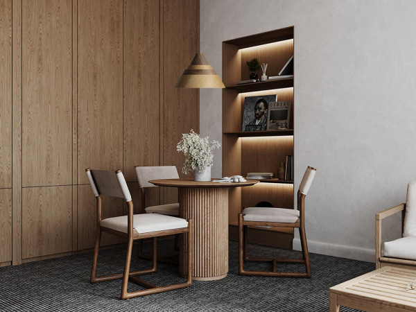 Závesné svietidlo z masívneho dreva E27 / 330 - WRE031 7