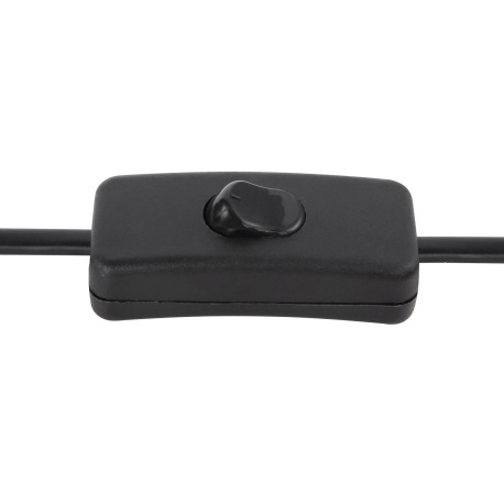 Stolová lampa, kov čierny, kov mosadz, sklo jantárové, s vypínačom na kábli, DxŠxV:240x190x480mm, dĺ 17