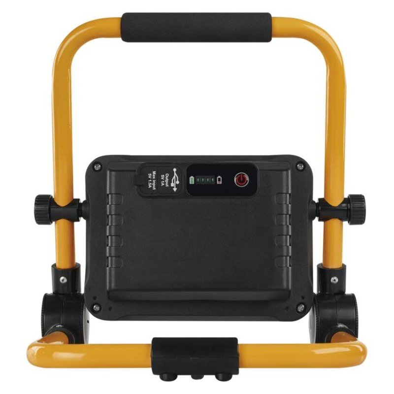 LED reflektor ACCO nabíjací prenosný, 20 W studená biela 2