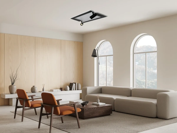 LED stropné svietidlo s diaľkovým ovládačom 80W - TA1319/WB 15