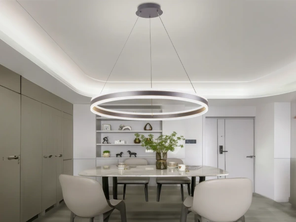 LED závesné svietidlo na lanku + diaľkový ovládač 110W - J4316/S 1