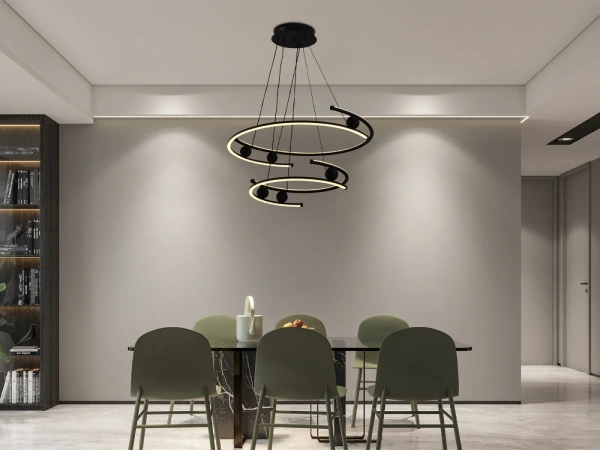 LED závesné svietidlo + diaľkový ovládač 80W - J4346/B 8