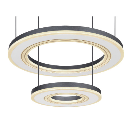 Závesné svietidlo kov čierna, biela, akryl biely, stmievateľné, pamäťová funkcia, nočné svetlo, možn 14