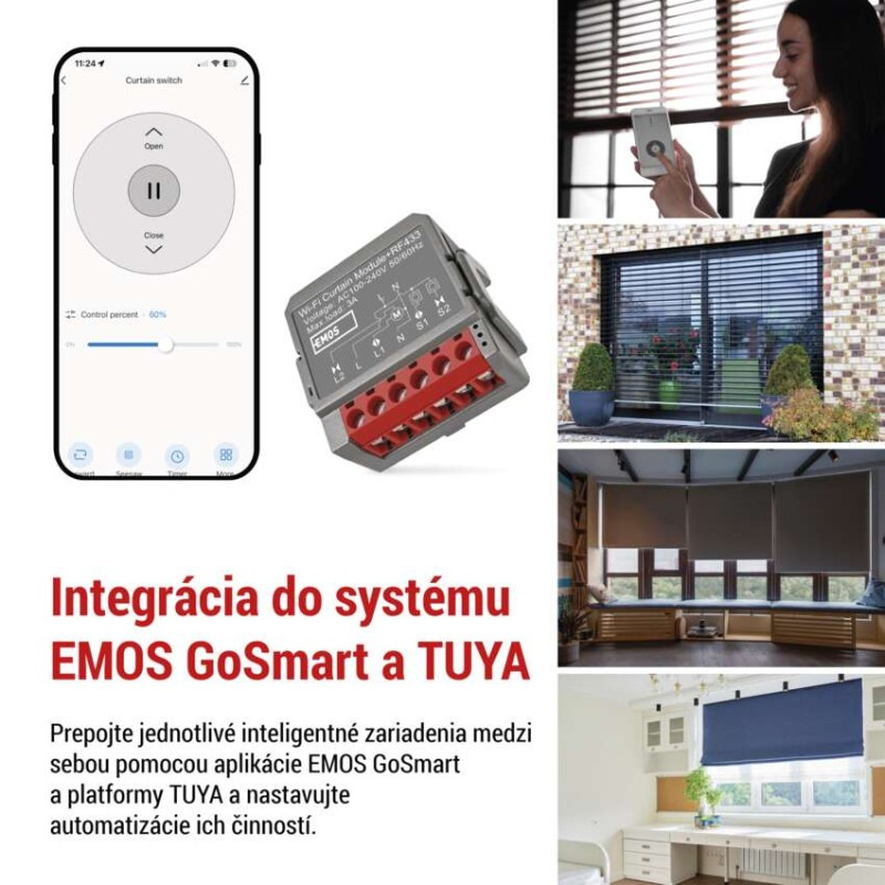 GoSmart modul motora IP-2121CW, WiFi, 1-kanálový 3