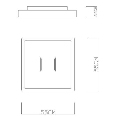 Stropné svietidlo, kov biely,kov grafit,akryl opál biely,zmena farby svetla cez nástenný vypínač,pam 10