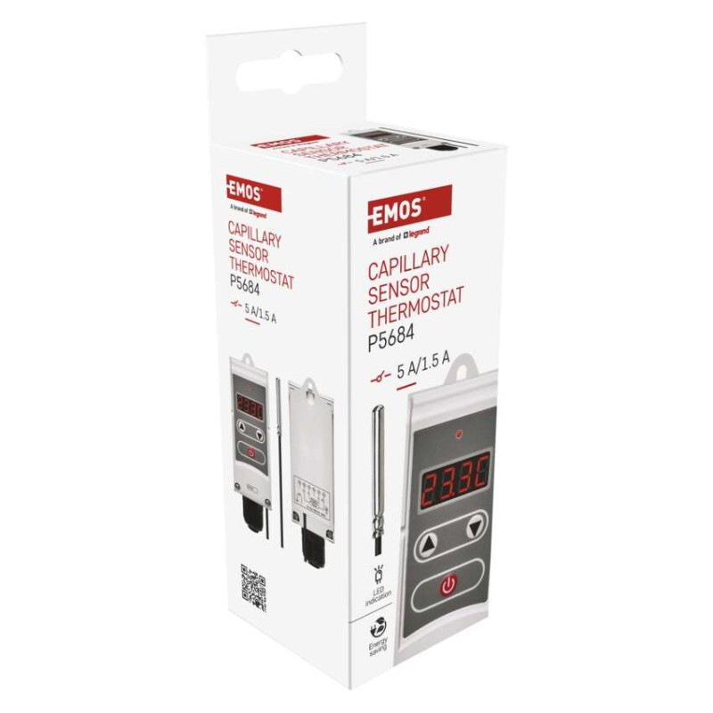 Príložný manuálny kapilárový termostat P5684 11