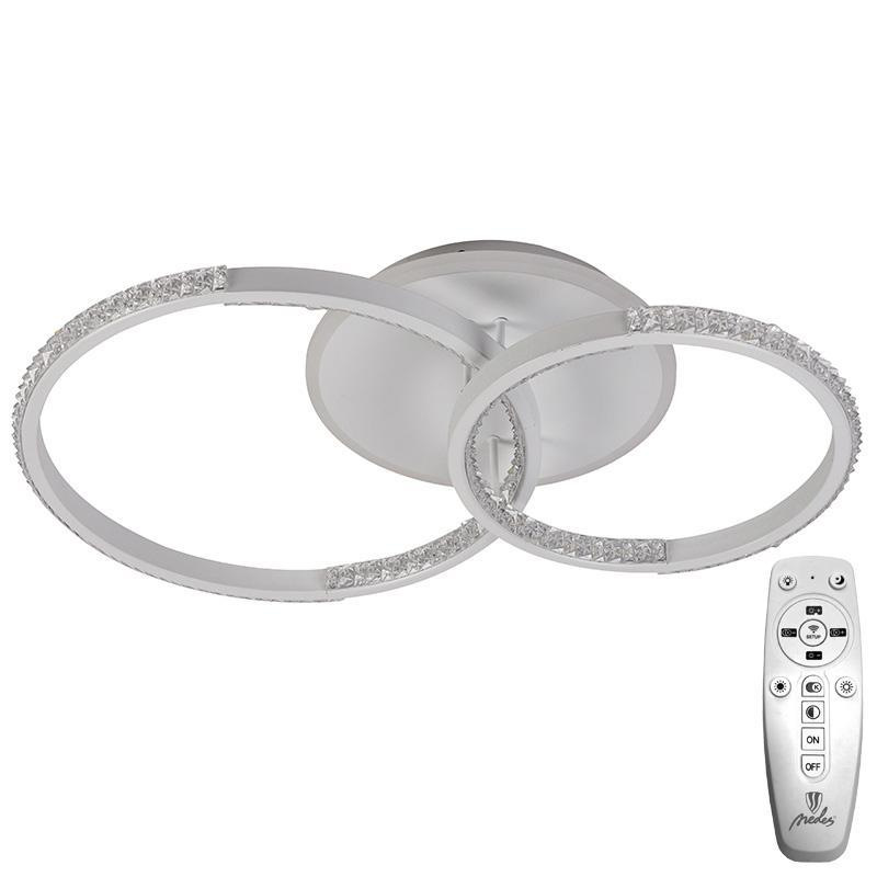 LED stropné svietidlo + diaľkový ovládač 55W - J3302/W 7