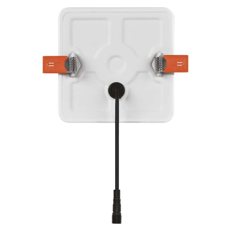 LED panel VIXXO 125×125, štvorcový vstavaný biely,10 W neu.b.,IP65 4