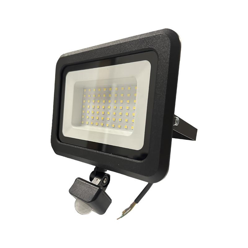 Vonkajší čierny LED reflektor 50W / 4000K - LF0024S 3