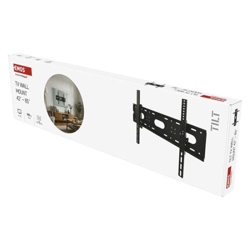 Naklápací nástenný TV držiak 42-85" (107–216 cm) 5
