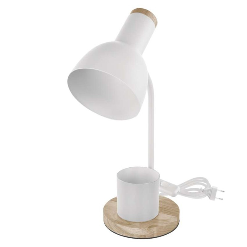Stolná lampa POPPY, biela 1