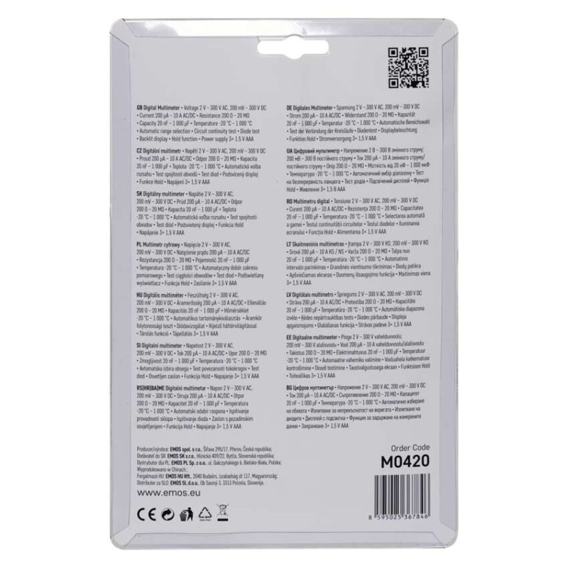 Multimeter MD-420 2
