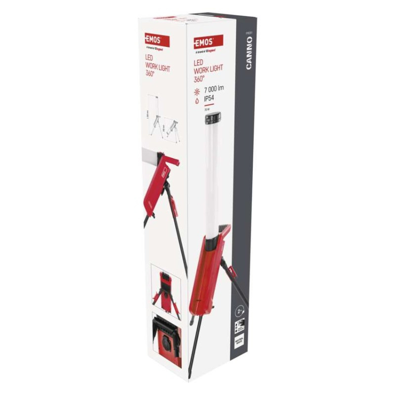 Pracovné LED svietidlo CANNO 360° 70W 7000lm IP54 11
