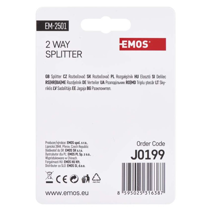 Rozbočovač feritový EU 2501 (D194) 2