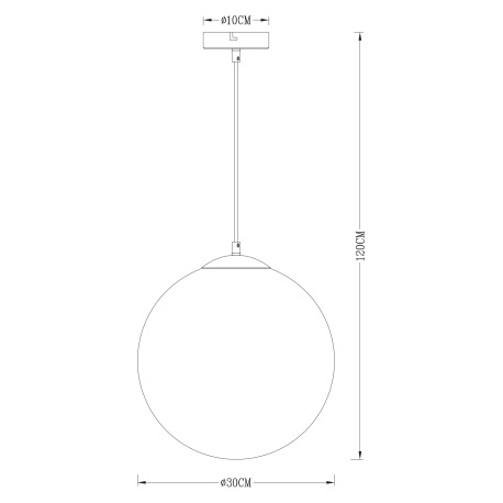 Závesné svietidlo, kov zlatý, sklo priehľadné zlaté, Ø300, V:1200, bez žiarovky 1xE27, max. 40W 230V 11