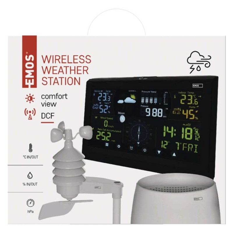 Domáca bezdrôtová meteostanica E6016 12