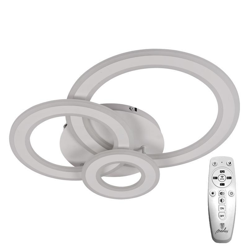 LED stropné svietidlo + diaľkový ovládač 90W - J1300/W 1