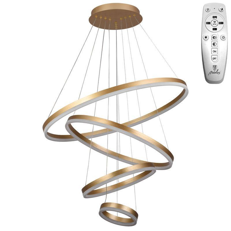 LED visiace svietidlo + diaľkový ovládač 135W - J4314/G 6