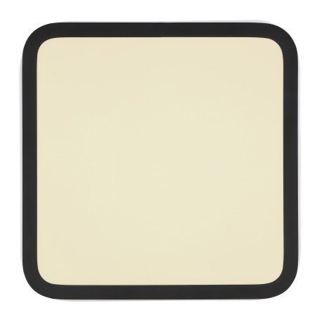 Stropné svietidlo kov čierny matný, akryl biely, stmievateľné, niekoľko úrovní pomocou nástenného sp 4