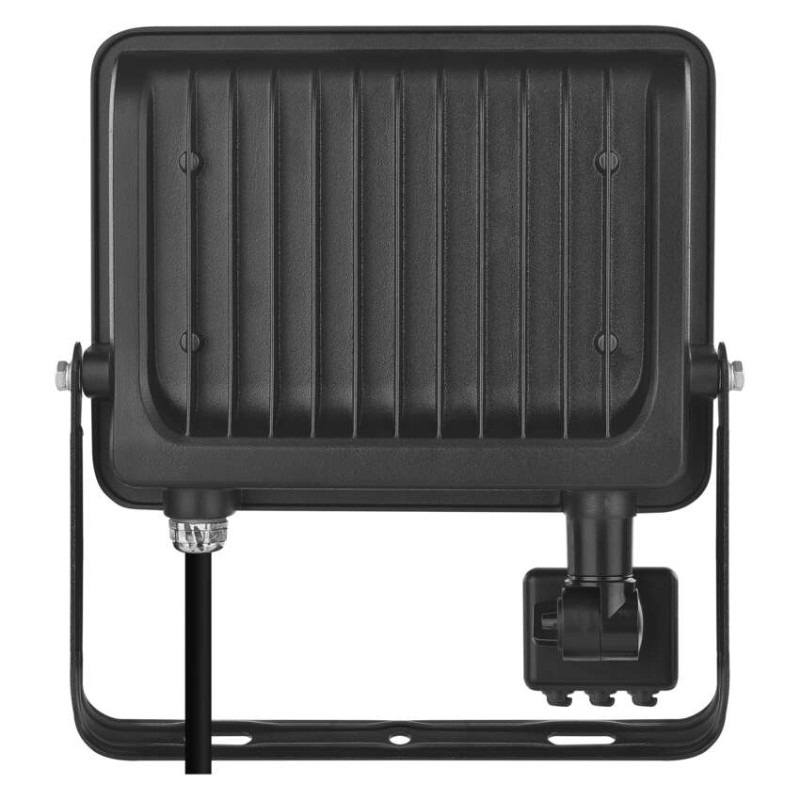 LED reflektor GLARO s pohybovým čidlom, 50 W, čierny, IP54, 5000 lm, neutrálna biela 3