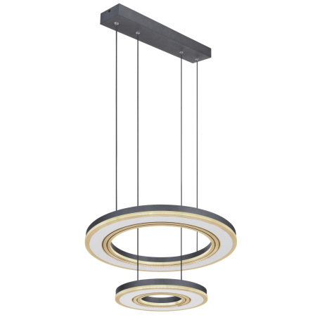 Závesné svietidlo kov čierna, biela, akryl biely, stmievateľné, pamäťová funkcia, nočné svetlo, možn 17