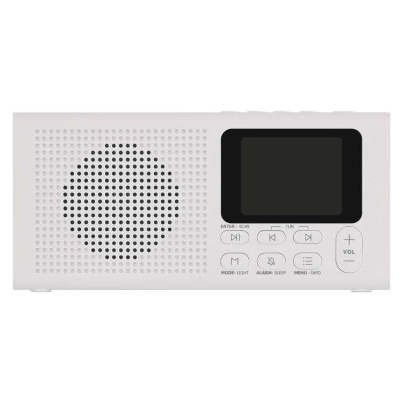 Prenosné rádio s Bluetooth P-600W, DAB / DAB+ / FM, biele 6