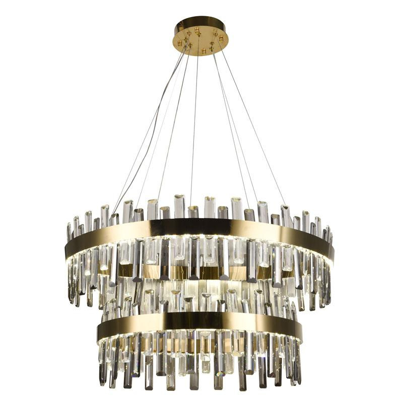 LED krištáľové svietidlo + diaľkový ovládač 190W - J6343/C 8