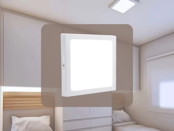 LED prisadený panel 18W / PSSF / SMD / 4000K / WH - LPL424 3