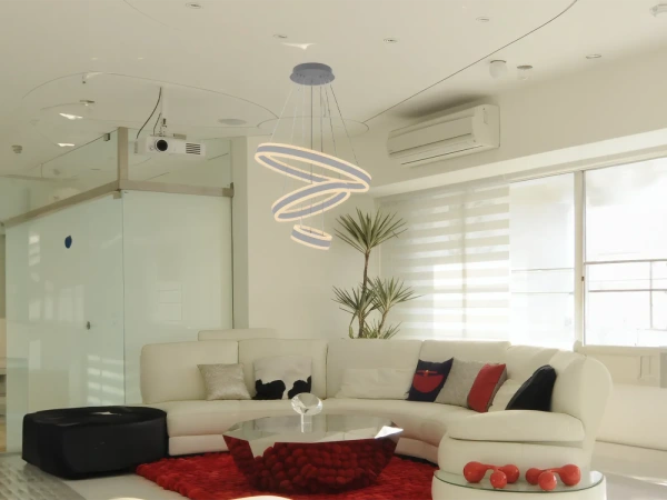 LED závesné svietidlo + diaľkový ovládač 165W - J4318/S 2