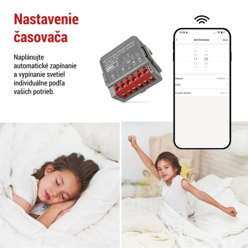 GoSmart modul motora IP-2121CW, WiFi, 1-kanálový 4