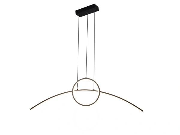 LED závesná lampa na lanku + diaľkový ovládač 55W - J4305/B 4