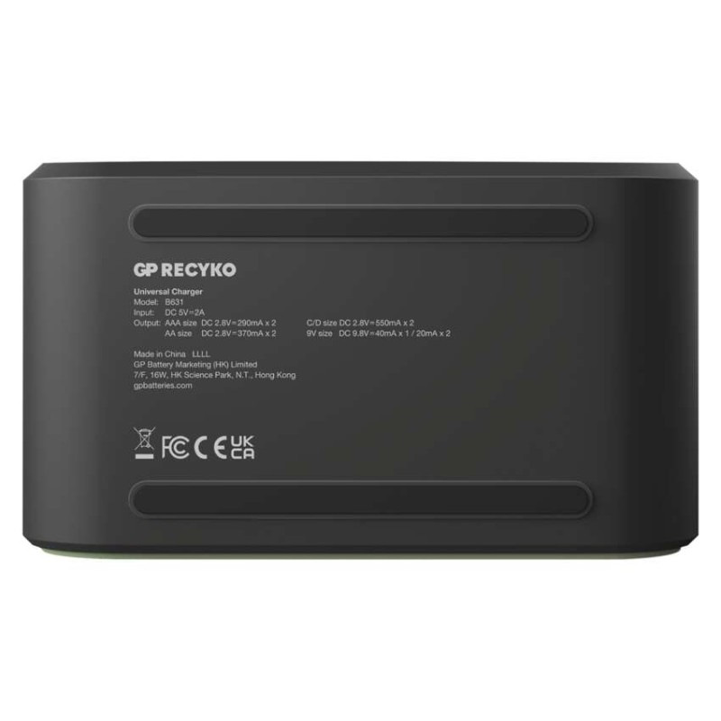 GP nabíjačka batérií B631 univerzálna 1