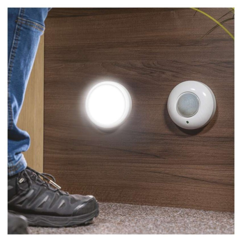 PIR senzor (pohybové čidlo) IP20 1200W, biely 7