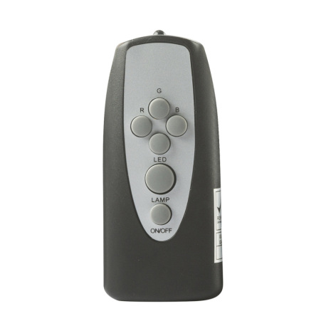 Stropné svietidlo, nikel matný, kruh nastaviteľný v strede, diaľkové ovládanie, menič farieb, fixáci 8