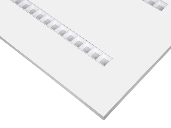 LED podhľadový panel 36W / 595x595 / SMD / 4000K / WH / UGR16 - PL122 6