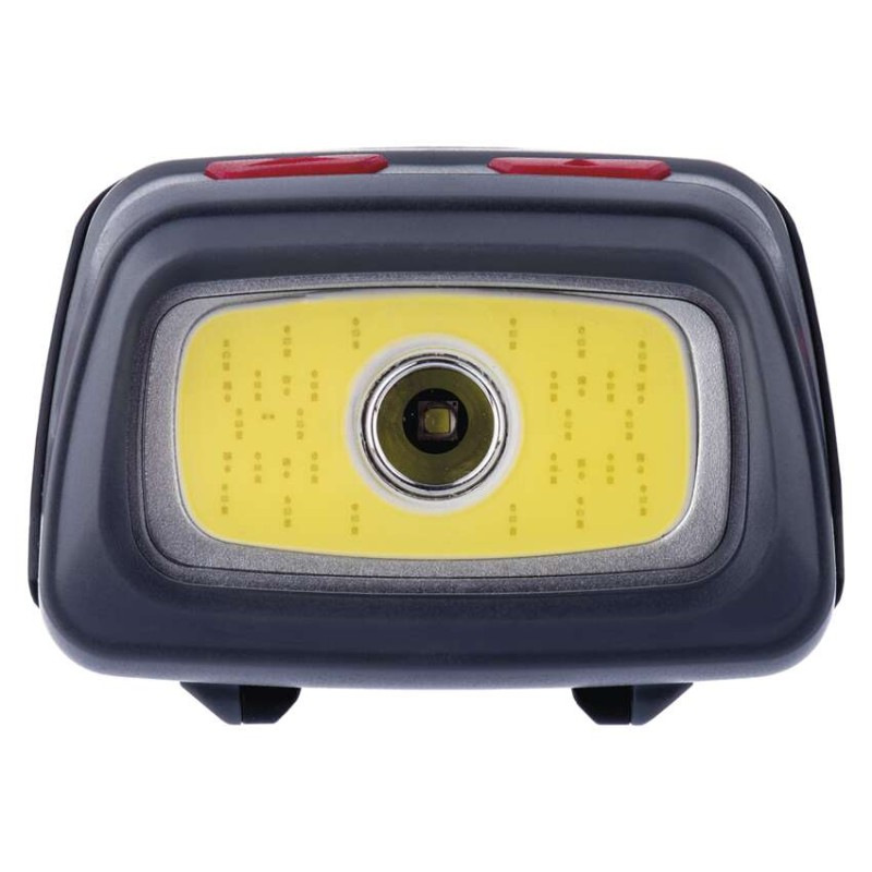 CREE LED + COB LED čelovka P3531, 330 lm, 65 m, 3× AAA 10