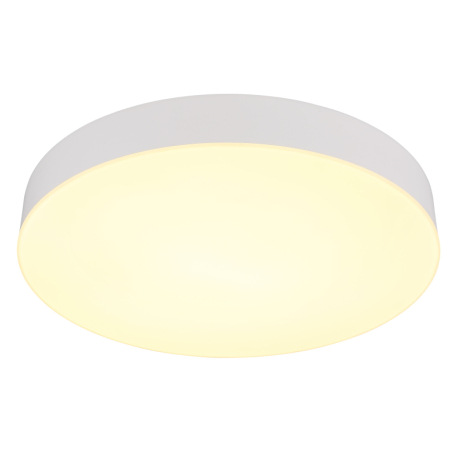 Stropné svietidlo, plast biely, posuvný prepínač, fixácia farieb, ø: 300 mm, V: 45 mm, vrátane LED 2 6