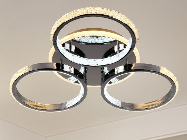 LED stropné svietidlo + diaľkový ovládač 60W - J3303/CH 8