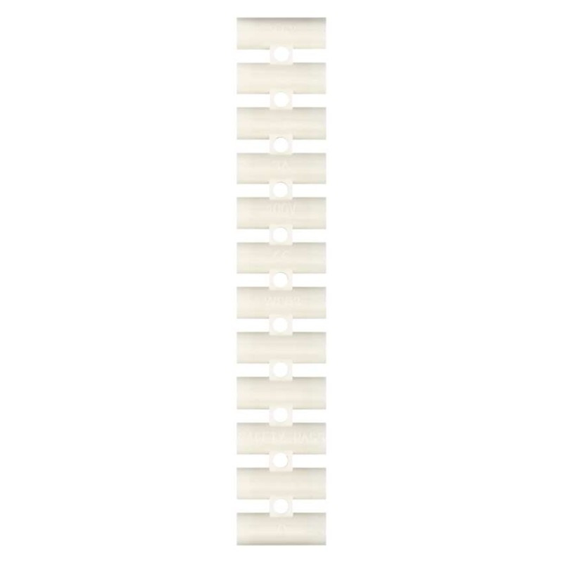 Skrutková svorkovnica 12× 2,5–4mm2, 450 V, biela, 10 ks 3