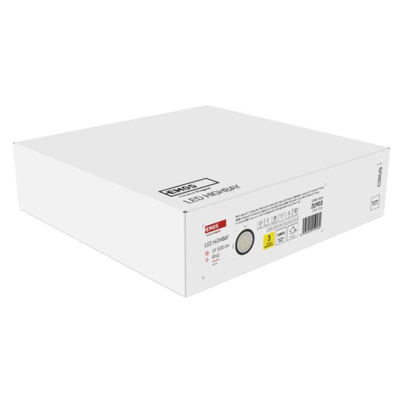 LED priemyselné závesné svietidlo HIGHBAY CIRUS 150W 8