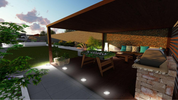 LED vonkajšie podlahové svetlo 1,5W / IP67 FL105 / 4000K - LFL124 5