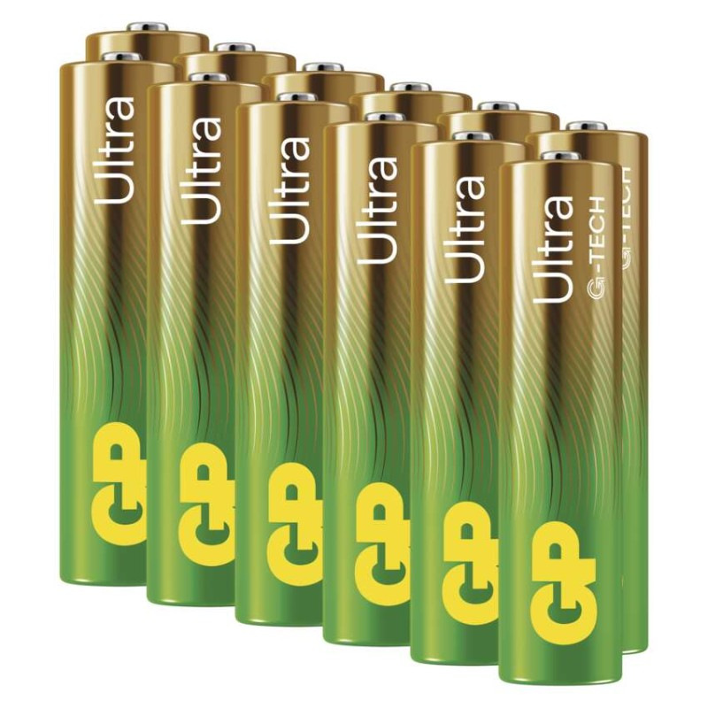 Alkalická batéria GP Ultra LR03 (AAA), 12 ks 5