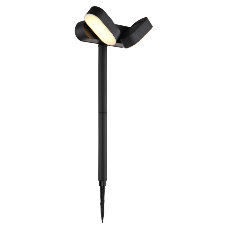 Solárne sv., plast čierny/biely, vypínač, bat. CR18650 1200mAh 3,7V, IP44, možnosť zapichnúť alebo z 16