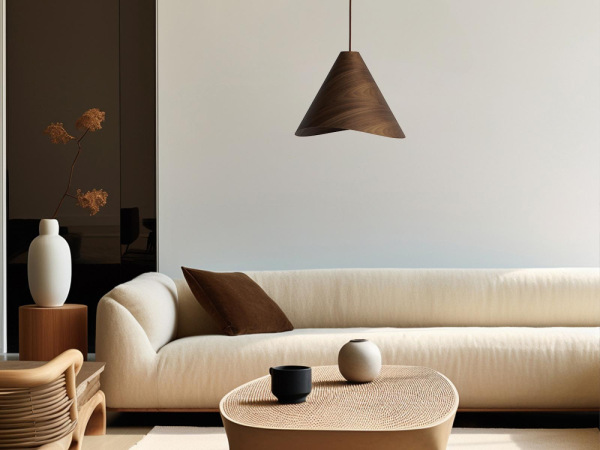 Závesné svietidlo z masívneho dreva E27 / 330 - WRE021 1